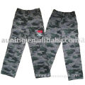 Boy's camouflage trousers